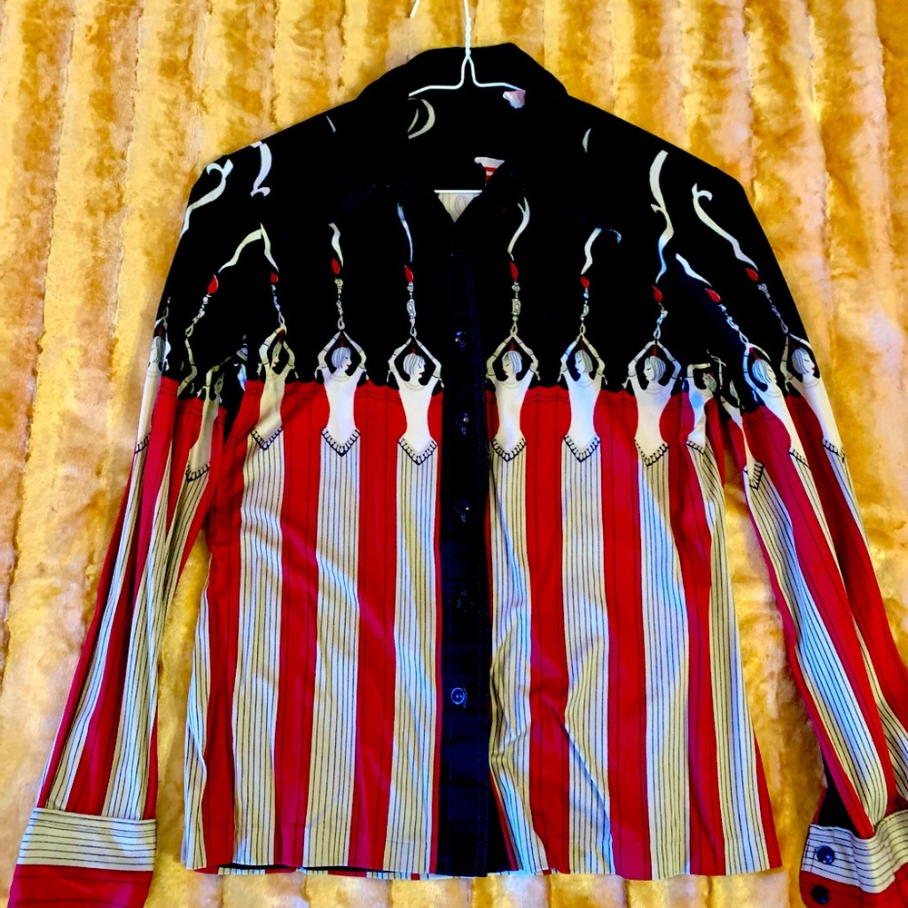 Awesome Art Deco Shirt - Buttons Up Women’s But It’s unisex